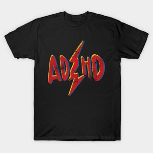 ADHD Glitch Design T-Shirt